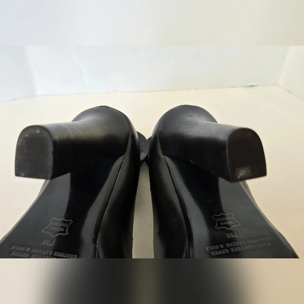 Leon Max Chic Black Women's Heels